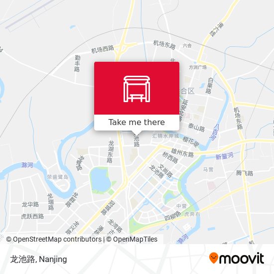 龙池路 map