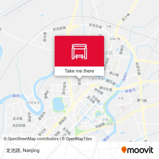 龙池路 map