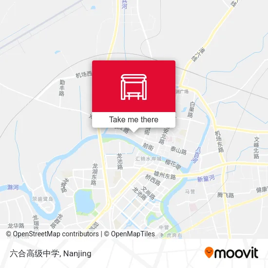 六合高级中学 map