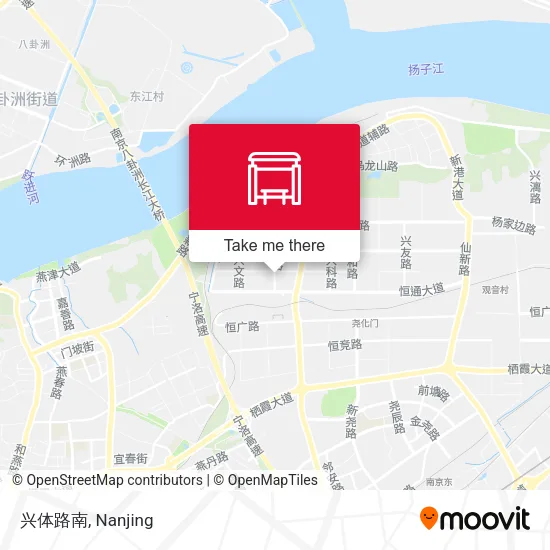 兴体路南 map