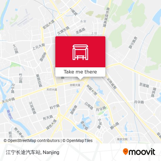 江宁长途汽车站 map