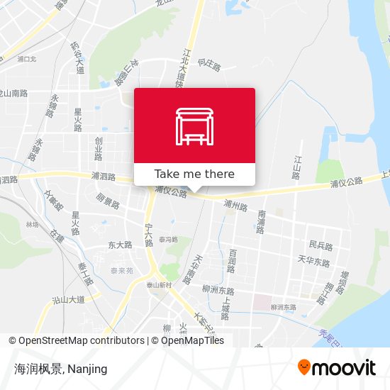 海润枫景 map