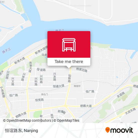 恒谊路东 map