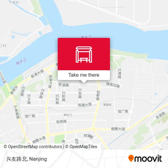 兴友路北 map