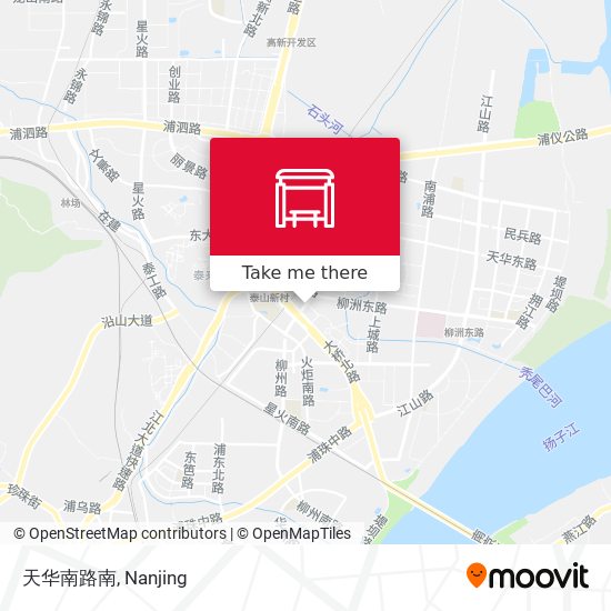 天华南路南 map