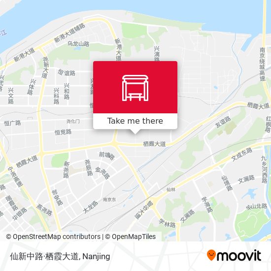 仙新中路·栖霞大道 map