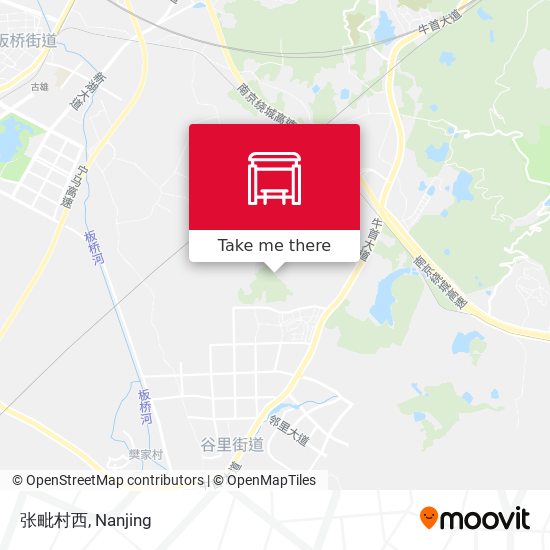 张毗村西 map