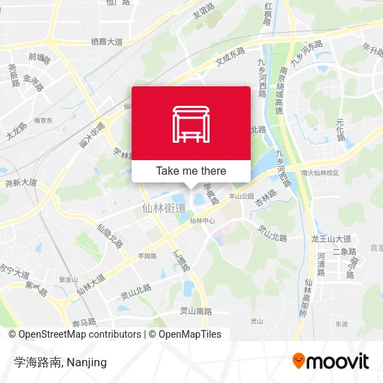 学海路南 map