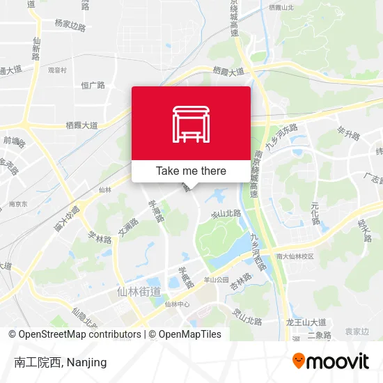 南工院西 map