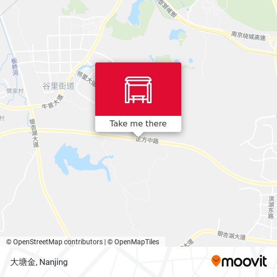 大塘金 map