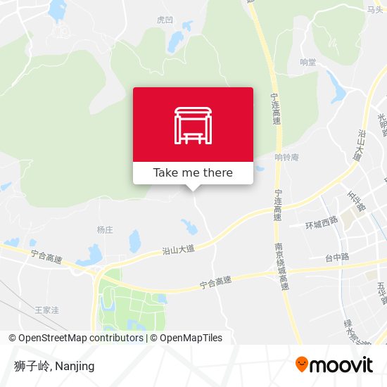 狮子岭 map