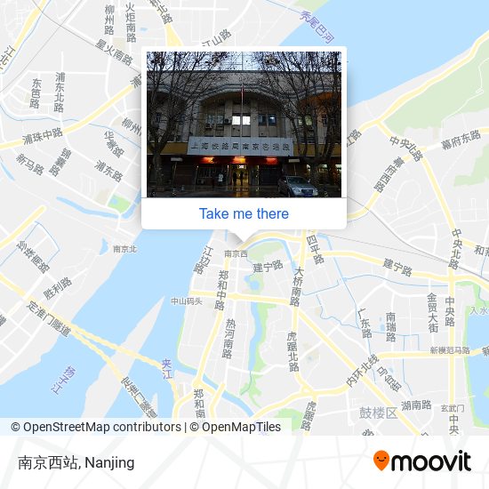 南京西站 map