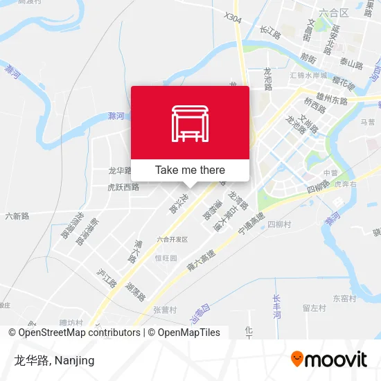 龙华路 map