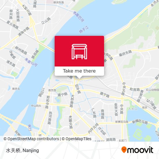 水关桥 map