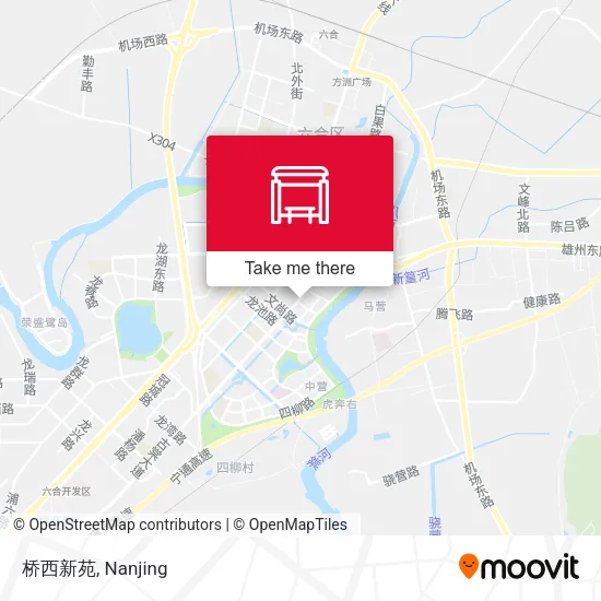 桥西新苑 map