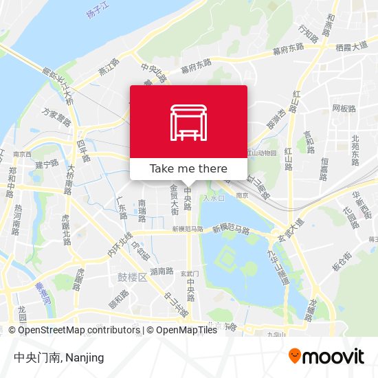 中央门南 map
