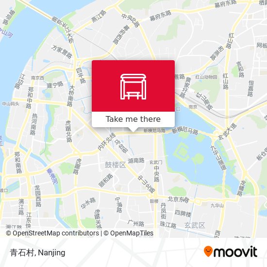 青石村 map