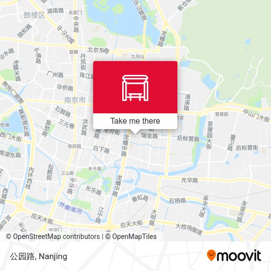 公园路 map