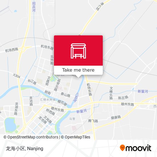 龙海小区 map