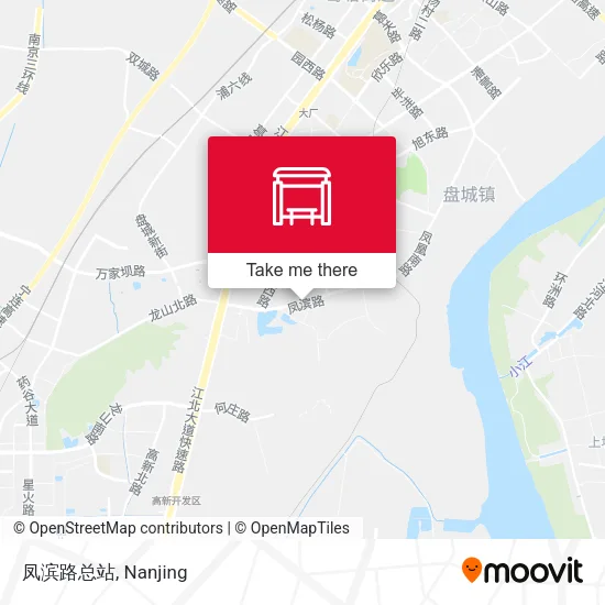 凤滨路总站 map