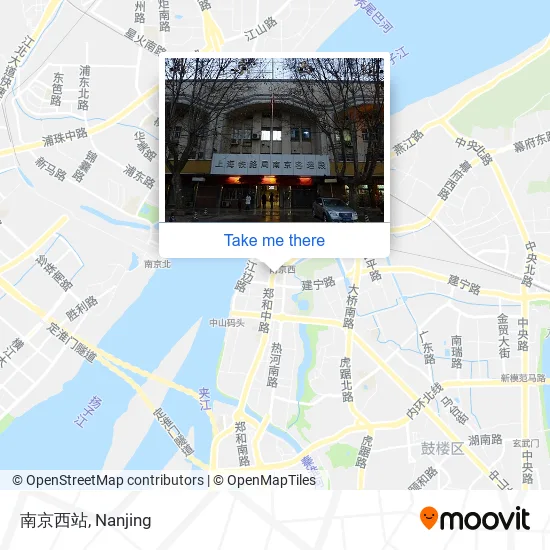 南京西站 map