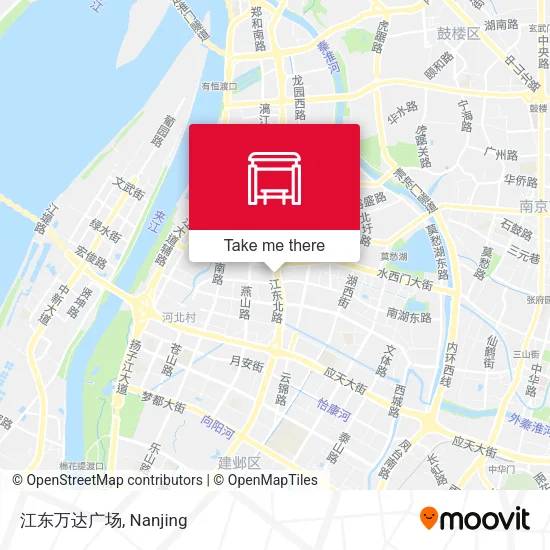 江东万达广场 map