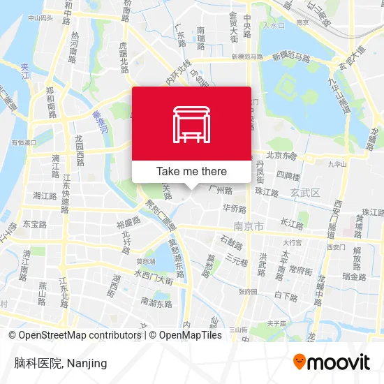 脑科医院 map