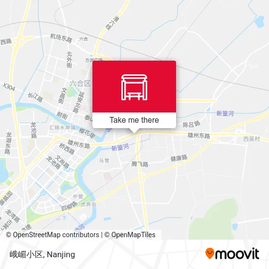峨嵋小区 map
