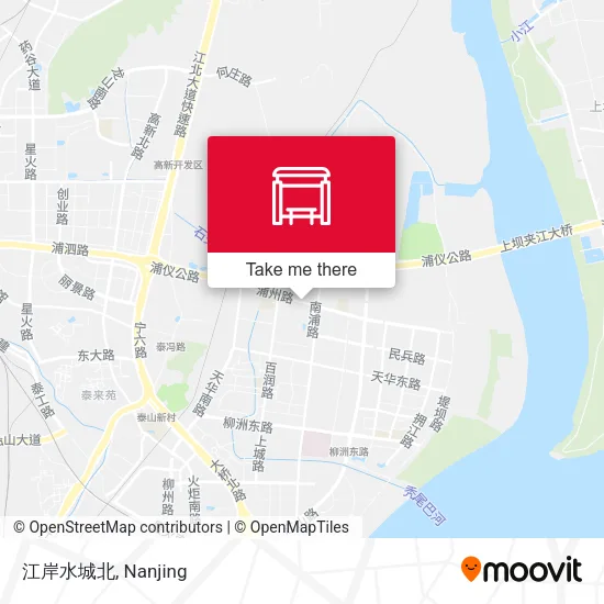 江岸水城北 map