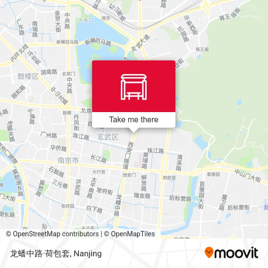龙蟠中路·荷包套 map