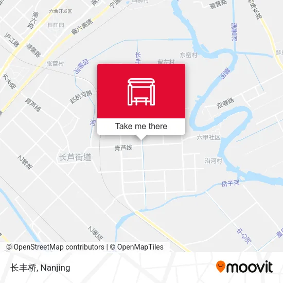 长丰桥 map