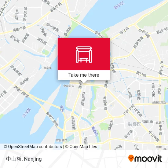中山桥 map