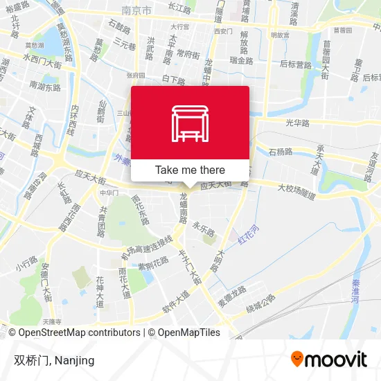 双桥门 map