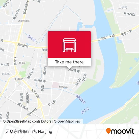 天华东路·映江路 map