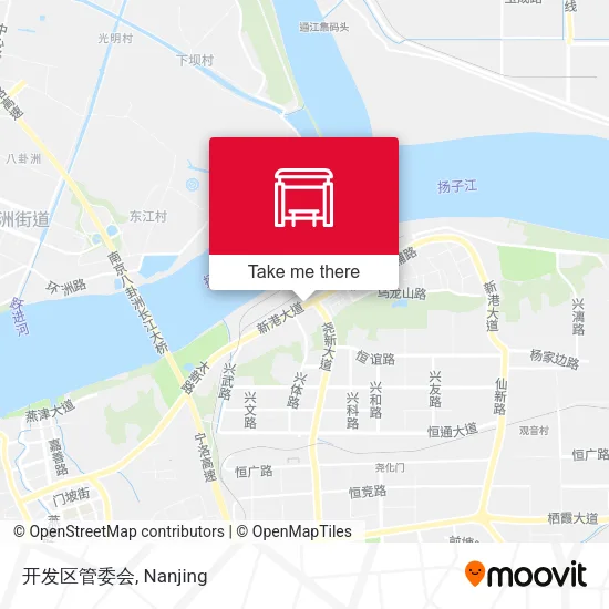 开发区管委会 map