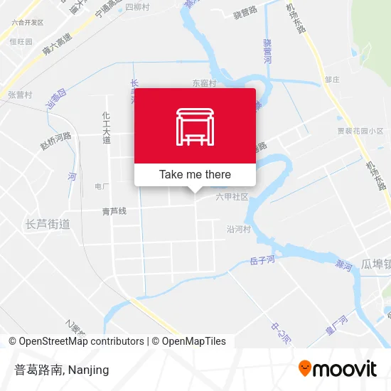 普葛路南 map