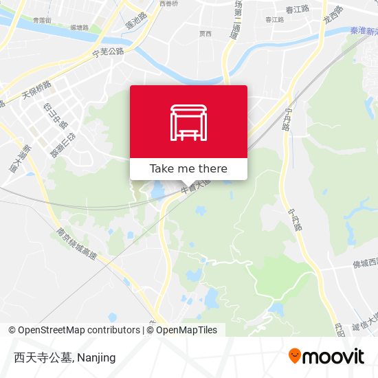 西天寺公墓 map