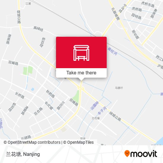 兰花塘 map