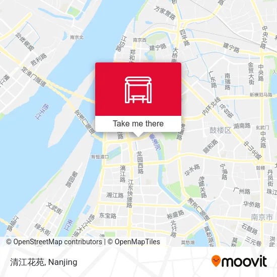 清江花苑 map