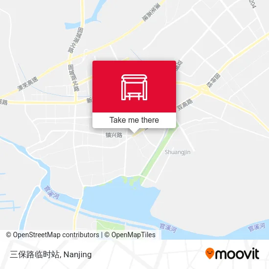 三保路临时站 map