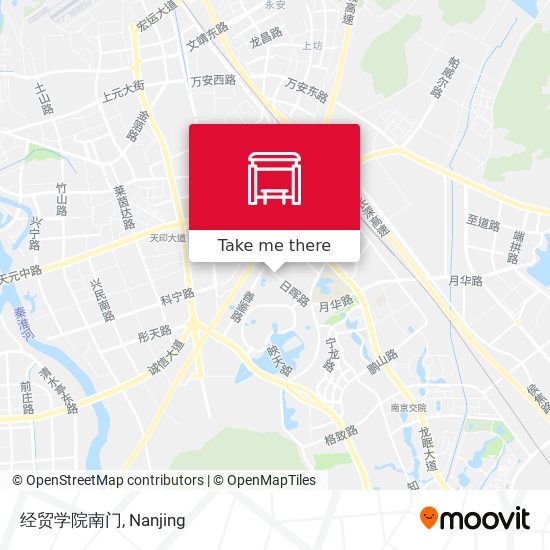 经贸学院南门 map