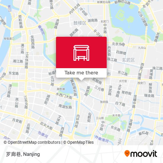罗廊巷 map