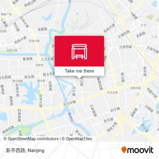 新亭西路 map