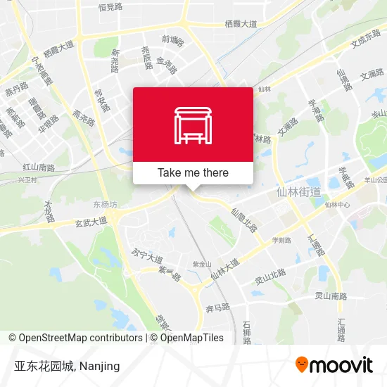 亚东花园城 map