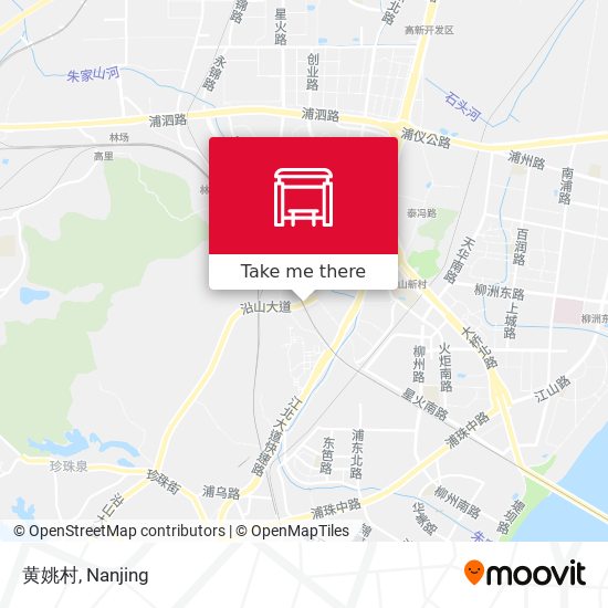 黄姚村 map