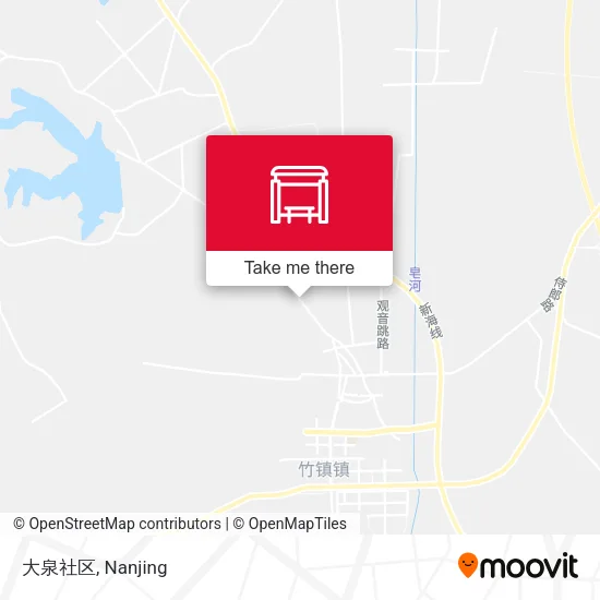 大泉社区 map