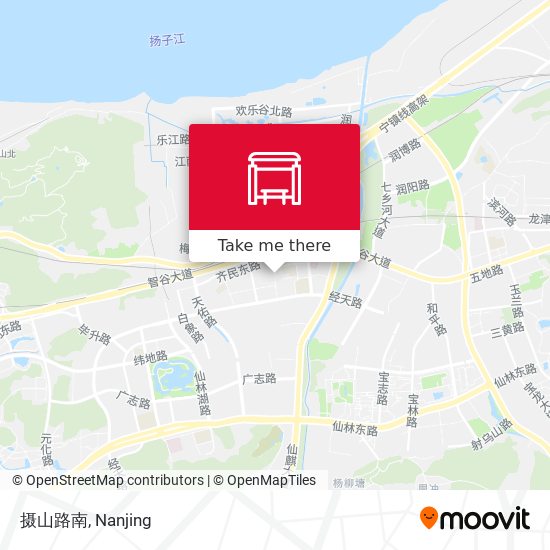 摄山路南 map