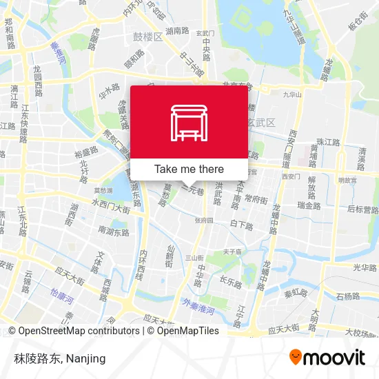 秣陵路东 map