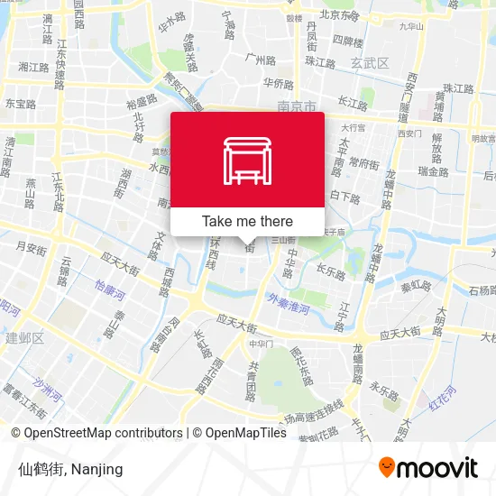仙鹤街 map