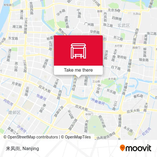 来凤街 map